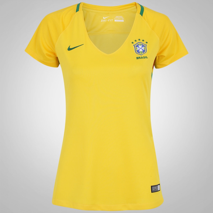 Camisa do Brasil I 2016 Torcedor Nike - Feminina