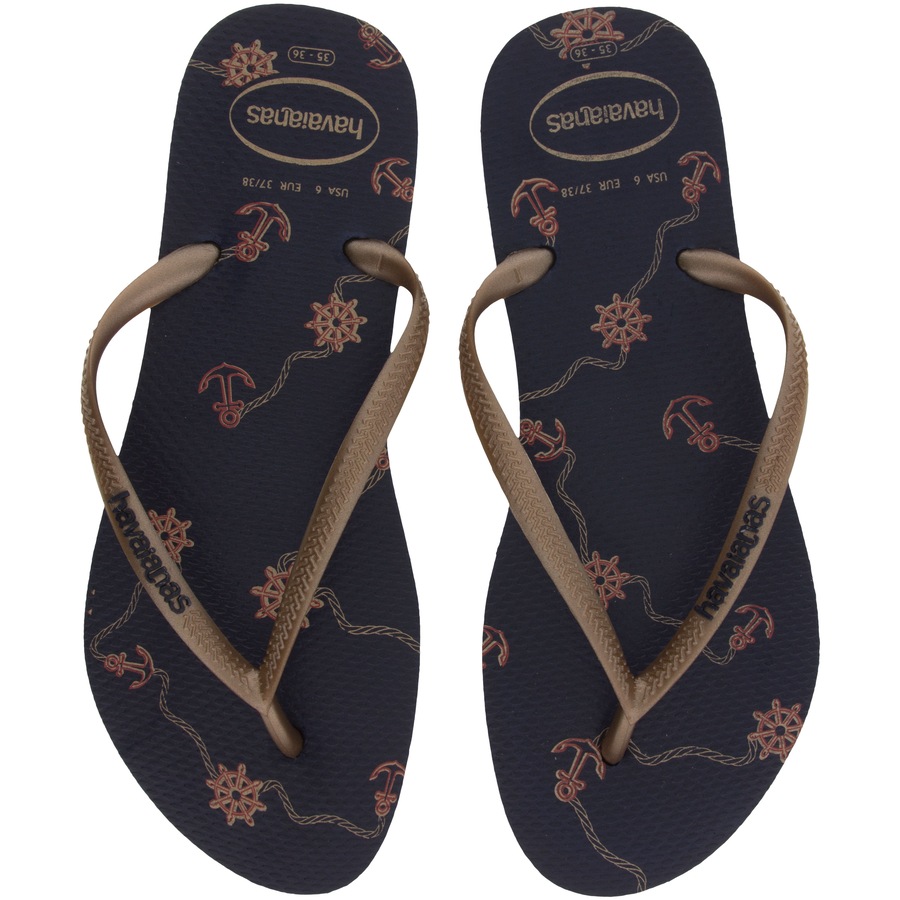 havaianas slim nautical