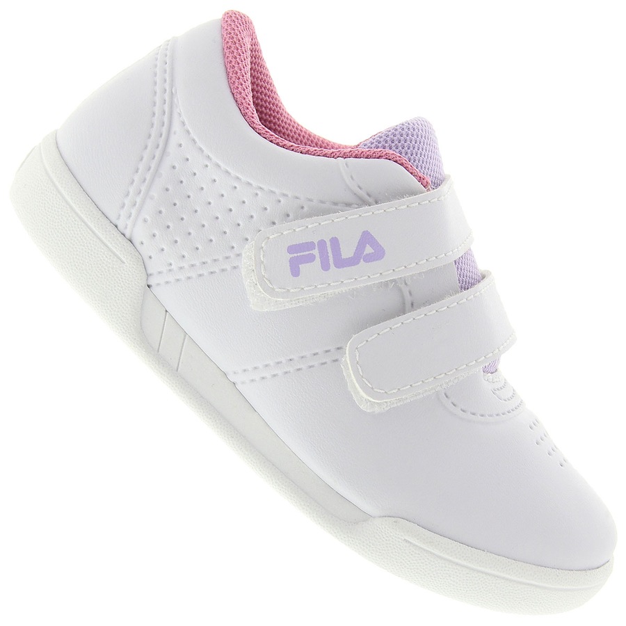 tenis fila com velcro