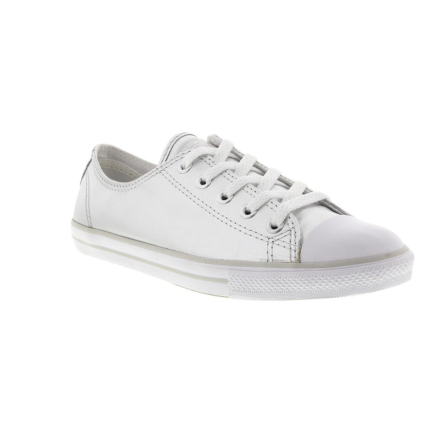 tênis converse all star ct as dainty leather ox branco tênis converse all star ct as dainty leather ox branco