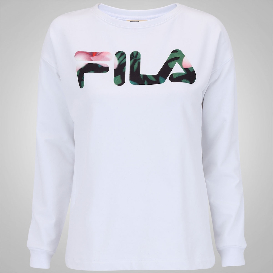 moletom fila feminino branco