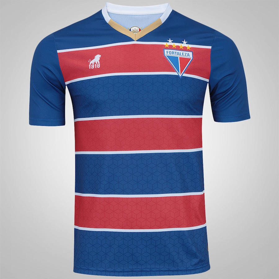 Camisa do Fortaleza I 2017 nº 18 Leão Torcedor Centauro Camisa do Fortaleza I 2017 nº 18 Leão Torcedor Centauro