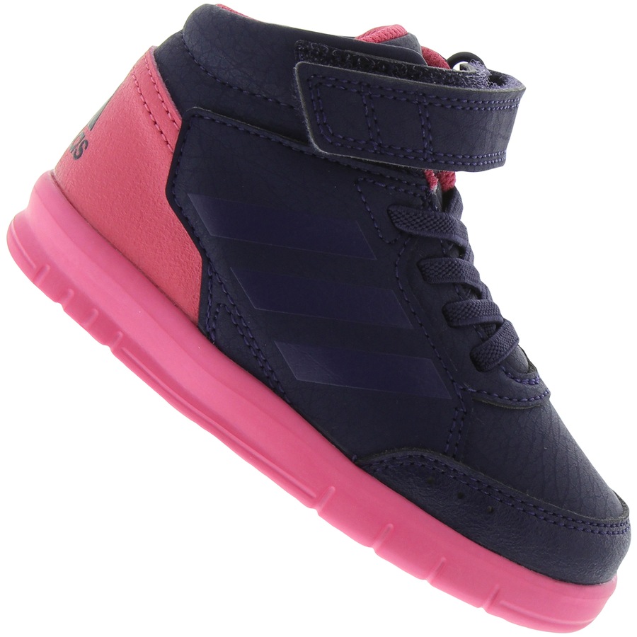 tenis infantil adidas cano alto