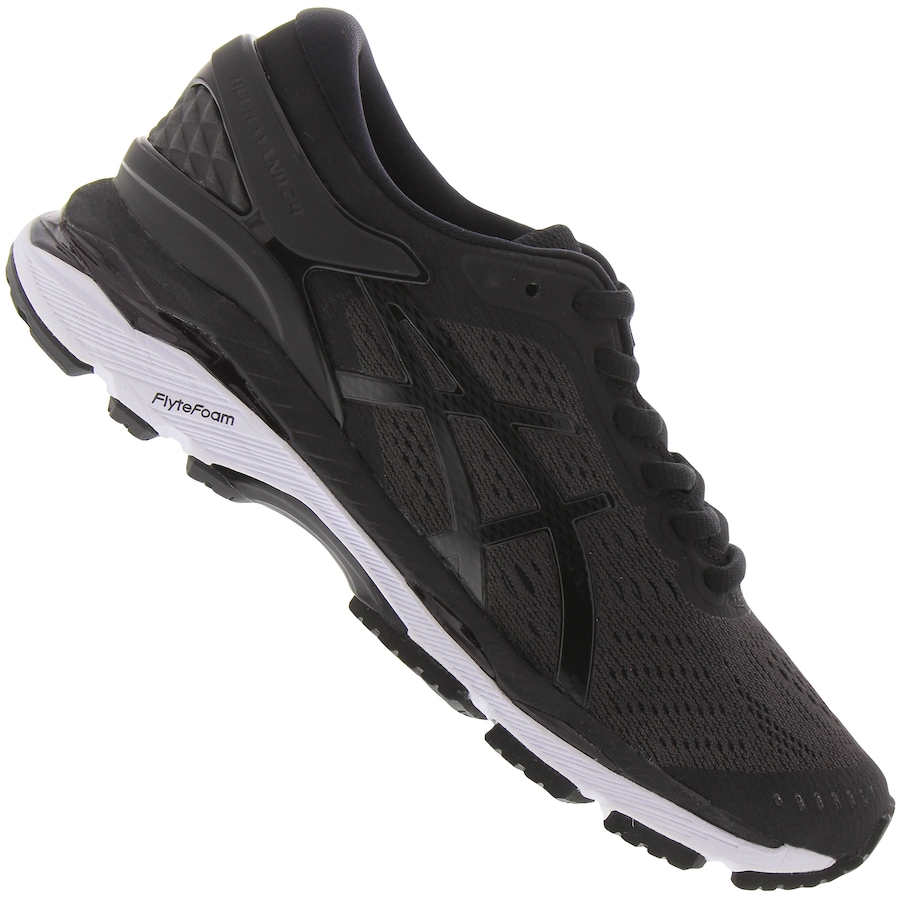 tênis asics gel kayano 24 feminino preto