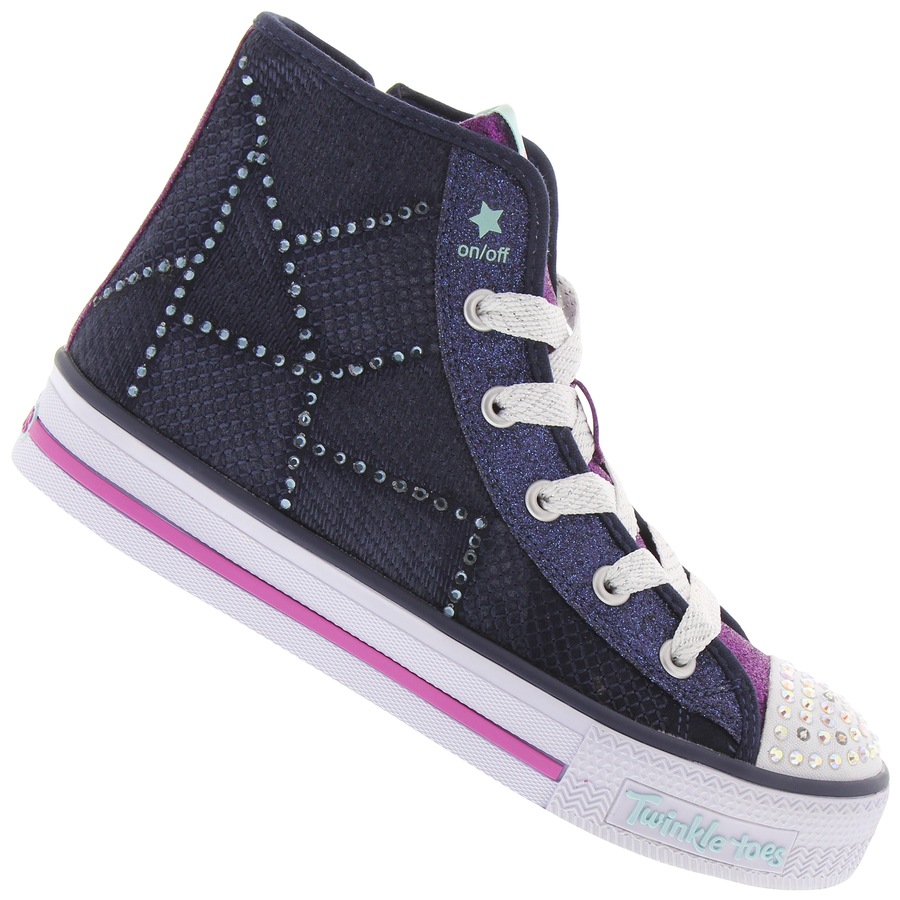 tênis infantil skechers shuffles feminino