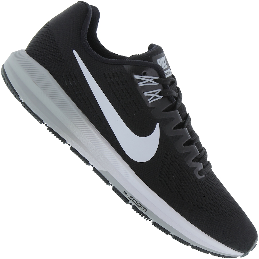 nike zoom structure 21 black