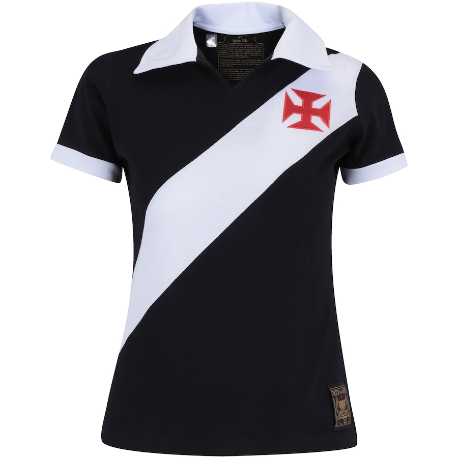 Camisa Polo do Vasco da Gama Paris Feminina Centauro Camisa Polo do Vasco da Gama Paris Feminina Centauro