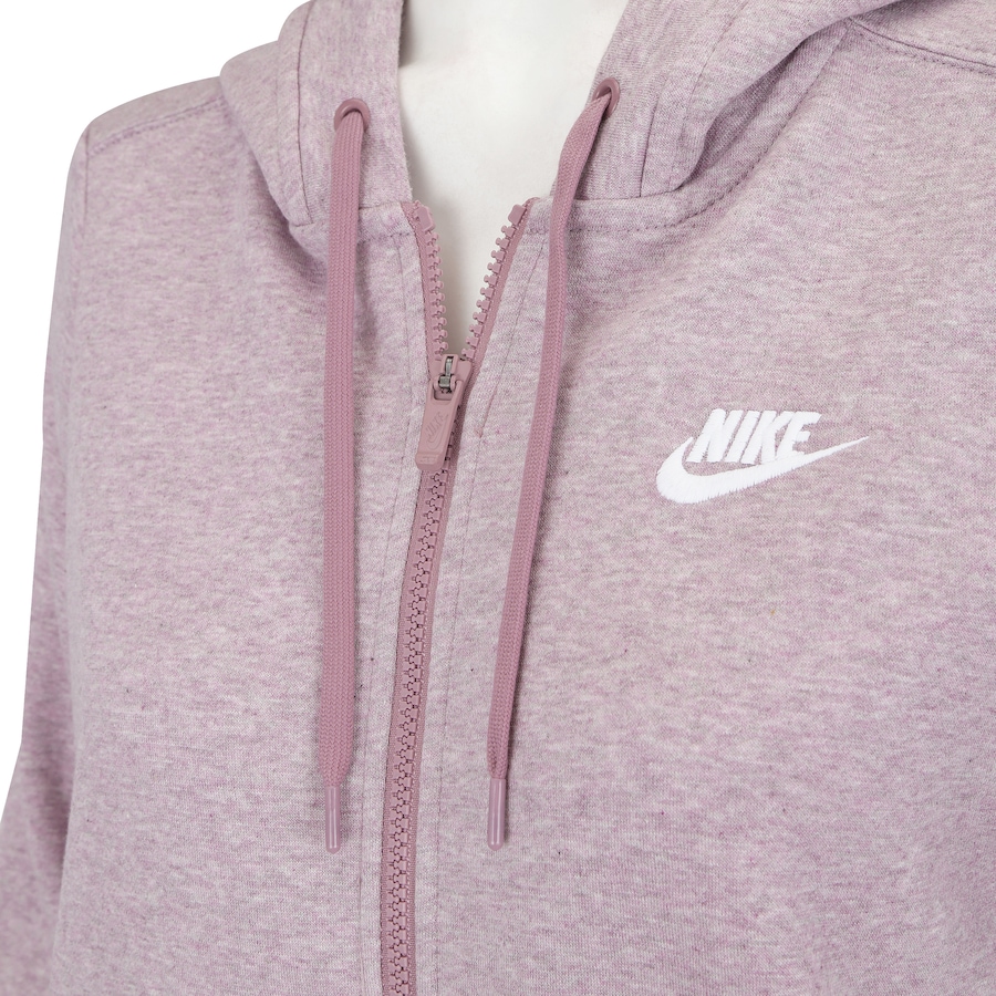 nike sportswear moletom com capuz pink