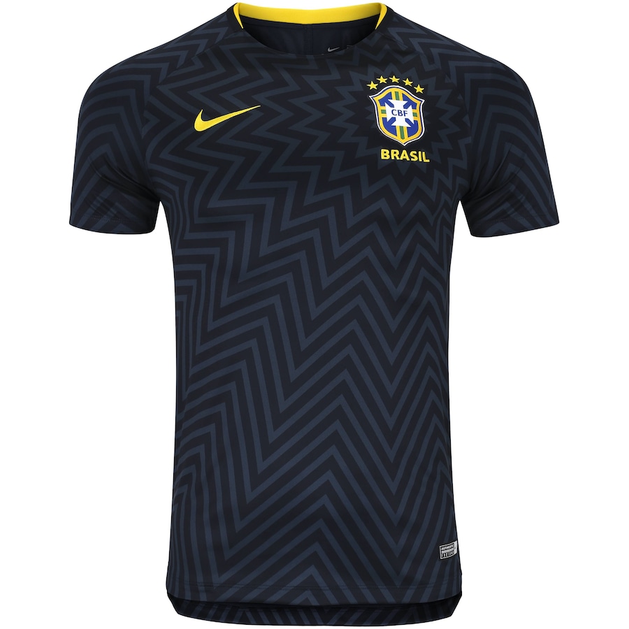 sphere blast Italian Camisa Pré-Jogo da Seleção Brasileira 2018 Nike - Masculina - Centauro
