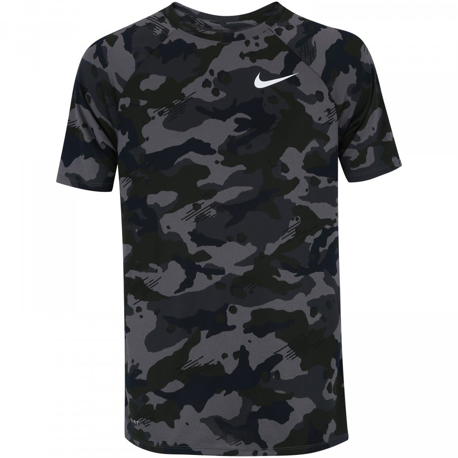 camiseta camuflada masculina nike