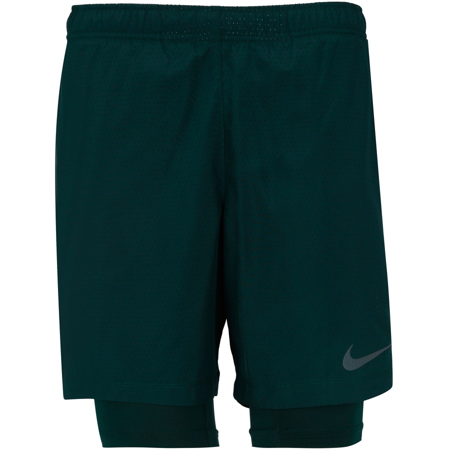 bermuda nike challenger 7in 2in1 masculina