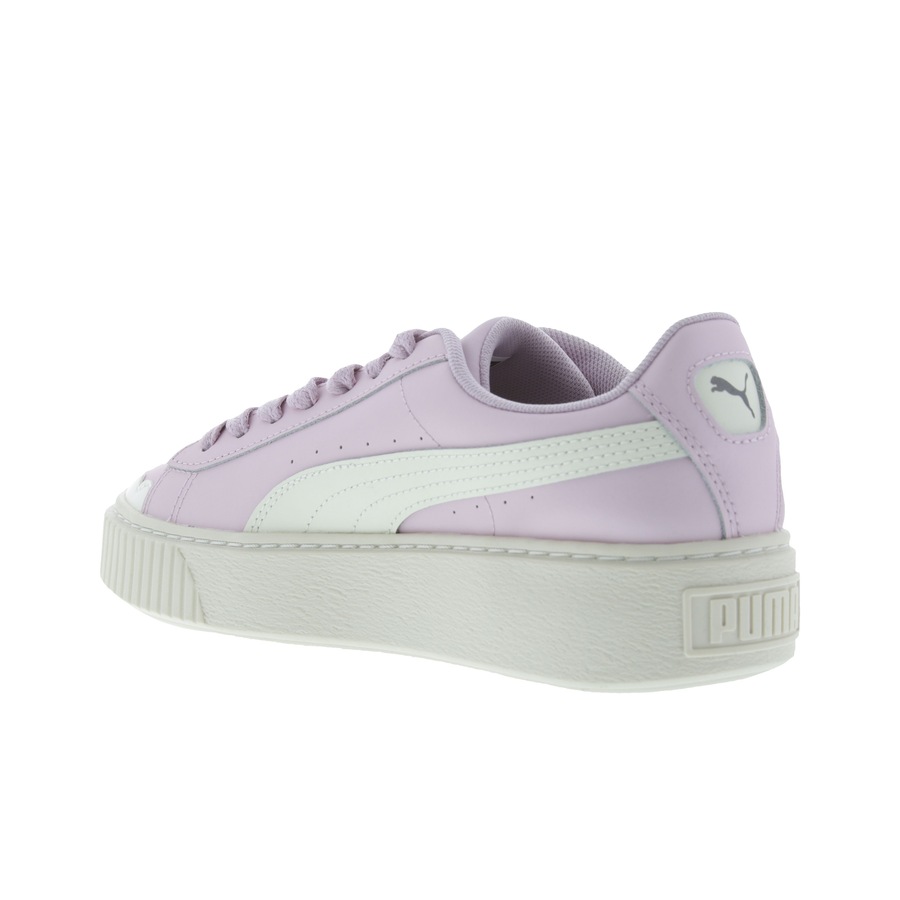 tênis puma basket platform scallop feminino