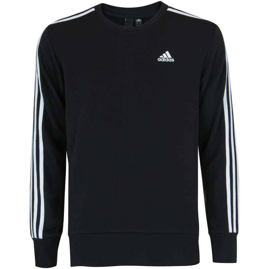 BlusÃ£o adidas Ess 3S Crew FT - Masculino
