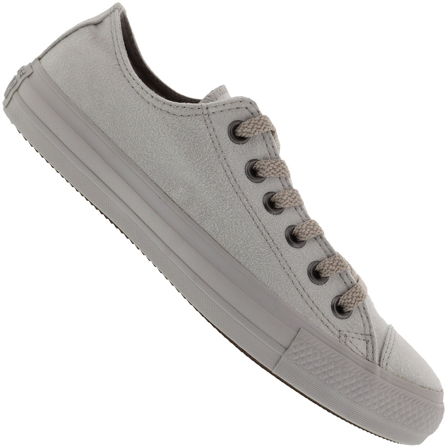 converse cinza feminino