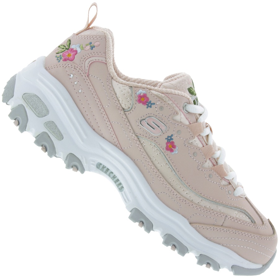 Tênis Skechers D'Lites Bright Blossoms - Feminino