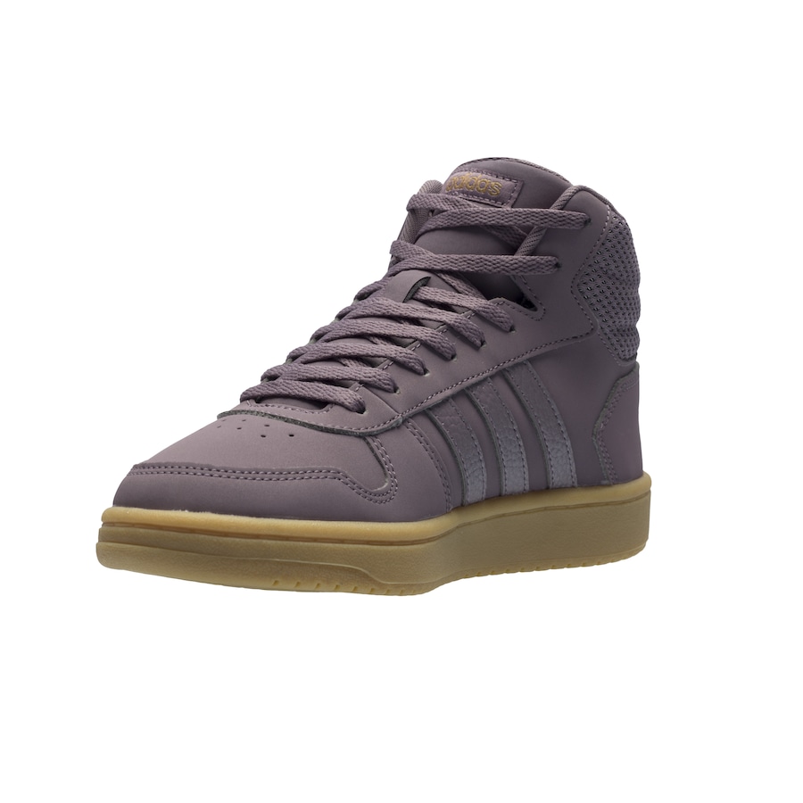 tenis adidas cano alto roxo