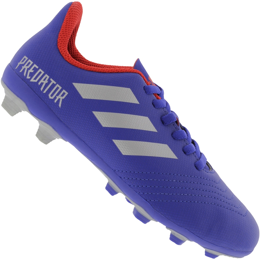 chuteira predator cinza