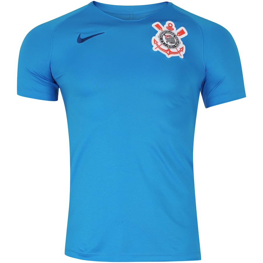 camiseta azul nike