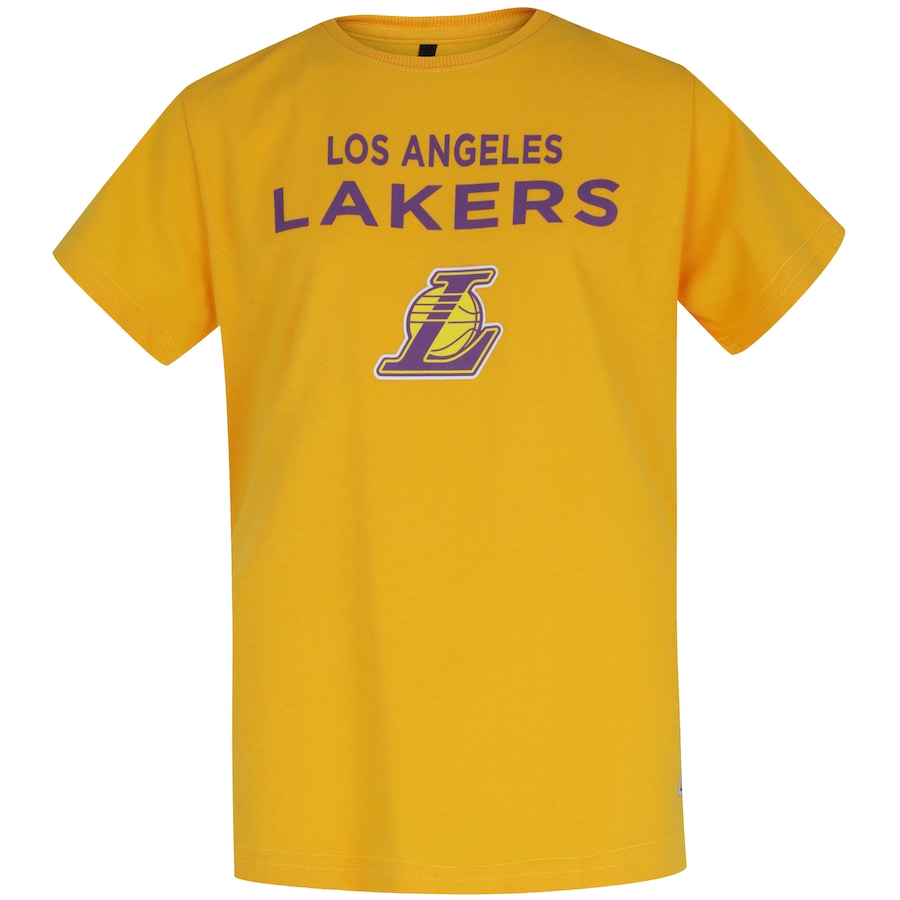 Camiseta NBA Los Angeles Lakers Est Logo - Infantil - Centauro