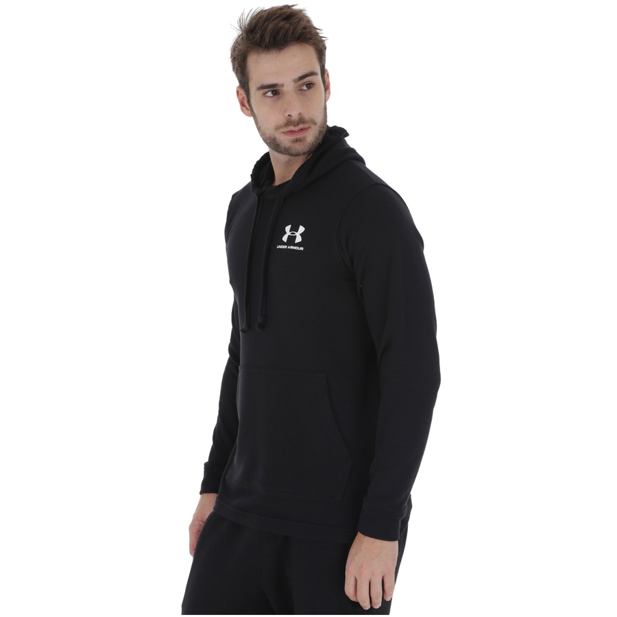 under armor full zip moletom com capuz