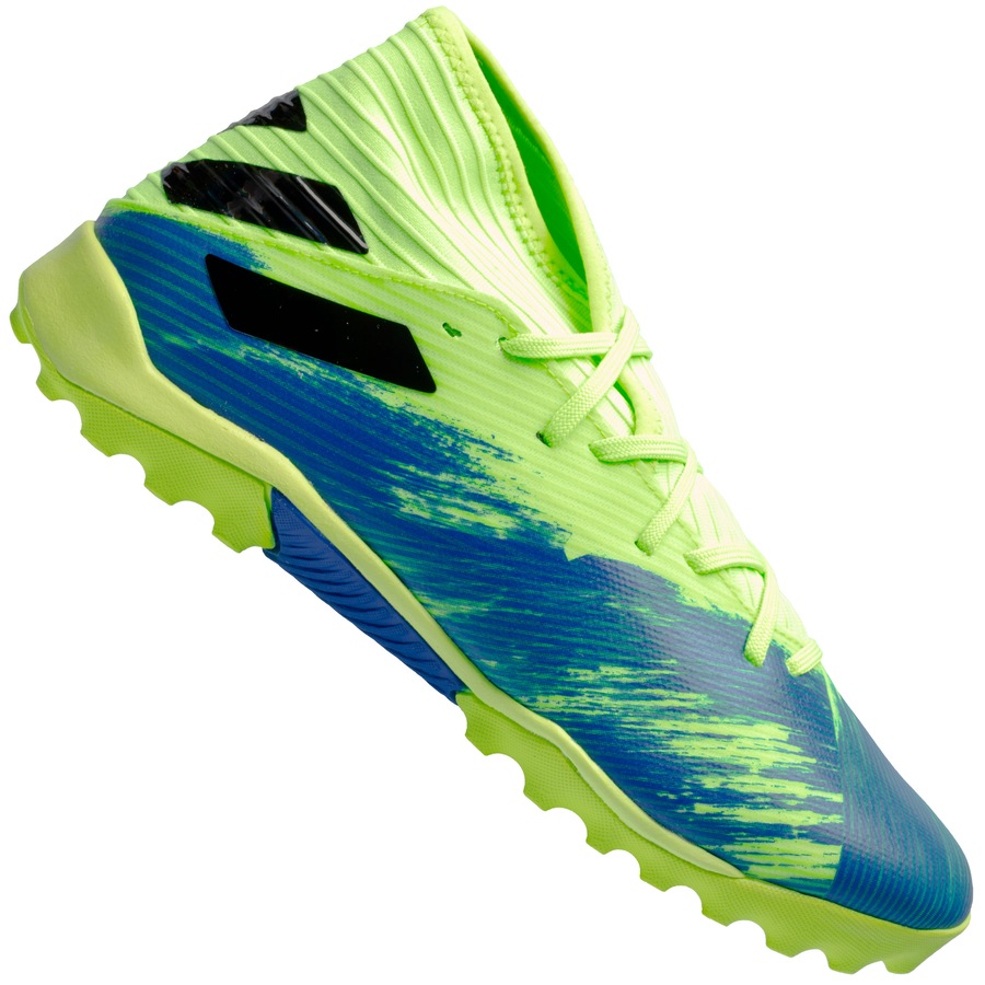 chuteira society adidas nemeziz 19.3 laceless tf