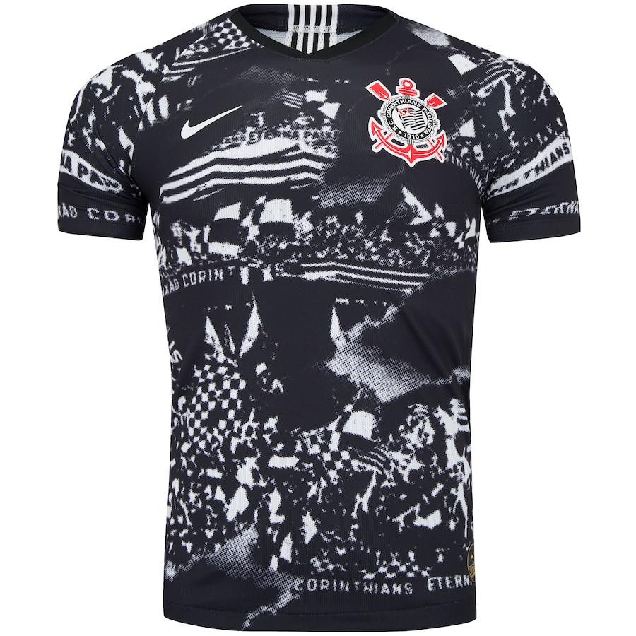 camisa do corinthians iii invasões 2019 nike