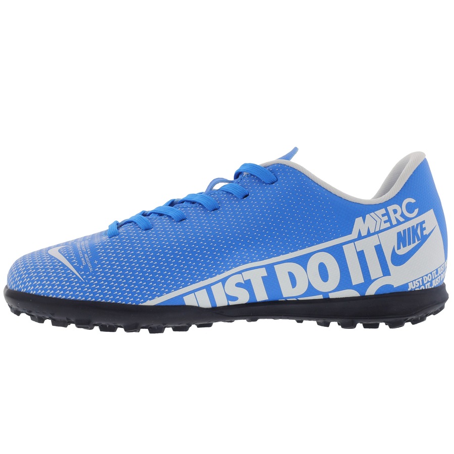 chuteira society infantil nike mercurial vapor 13 club tf