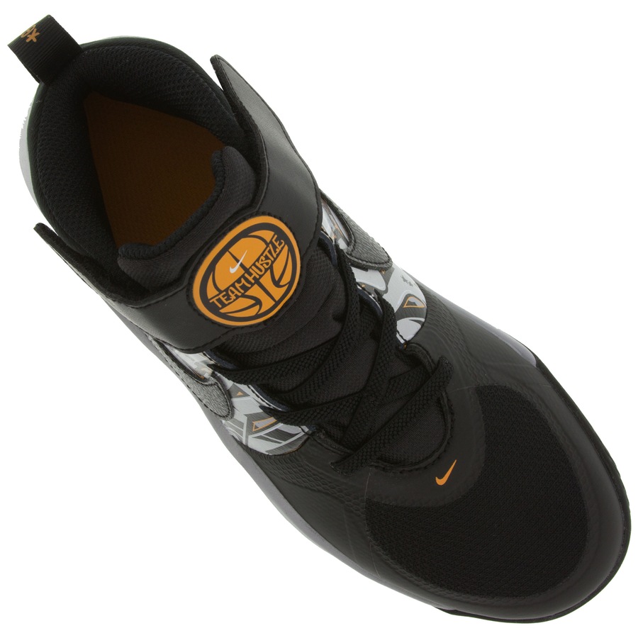 tênis infantil nike team hustle cano médio masculino