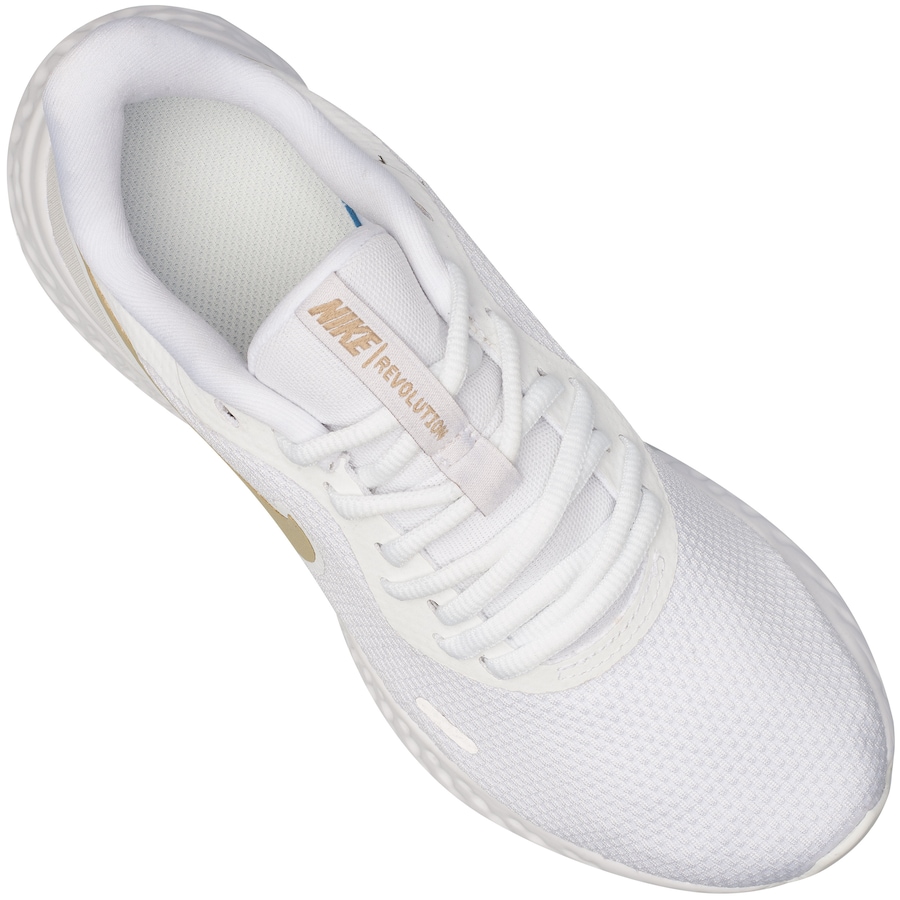 nike revolution 5 feminino branco e pink