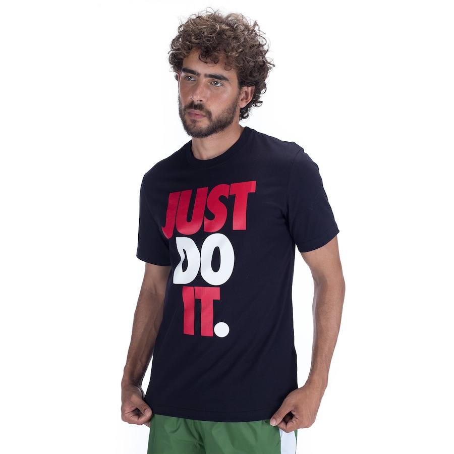 Círculo de rodamiento Guiño Móvil Camiseta Nike Sportswear JDI HBR - Masculina - Centauro