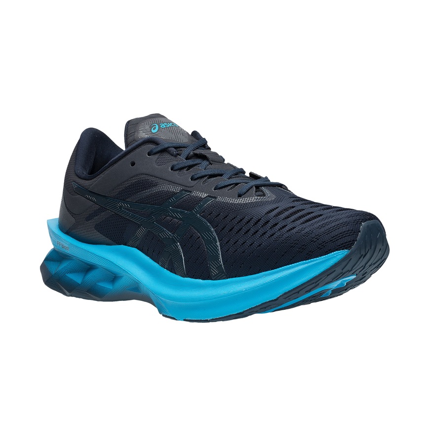 Mens Running | Asics Novablast Reborn Blue White » Gaia Surf House