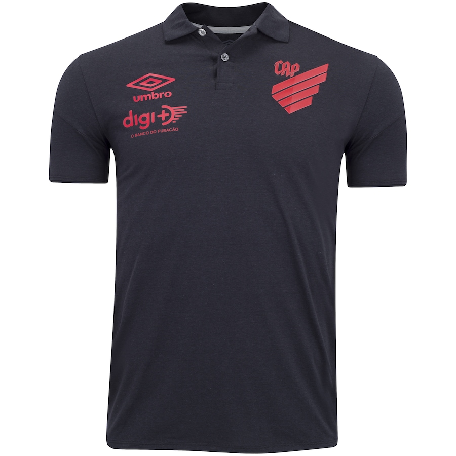 Camisa Polo do Athletico-PR Viagem 2020 Umbro - Masculina