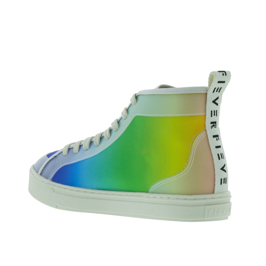 Tênis Fiever Branco Melt Cano Alto Feminino | ZZ MALL
