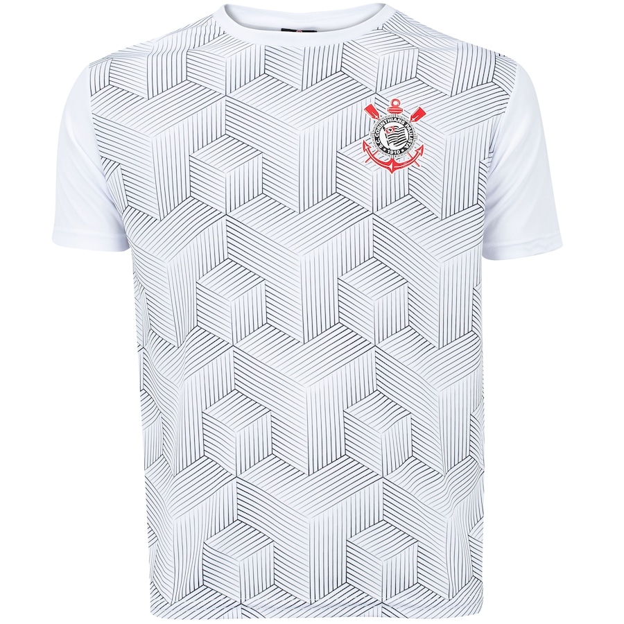 Camiseta do Corinthians Cubos - Infantil