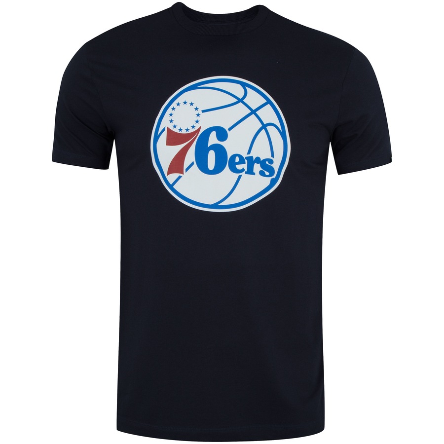 Camiseta Philadelphia 76ers NBA Basic Logo - Masculina
