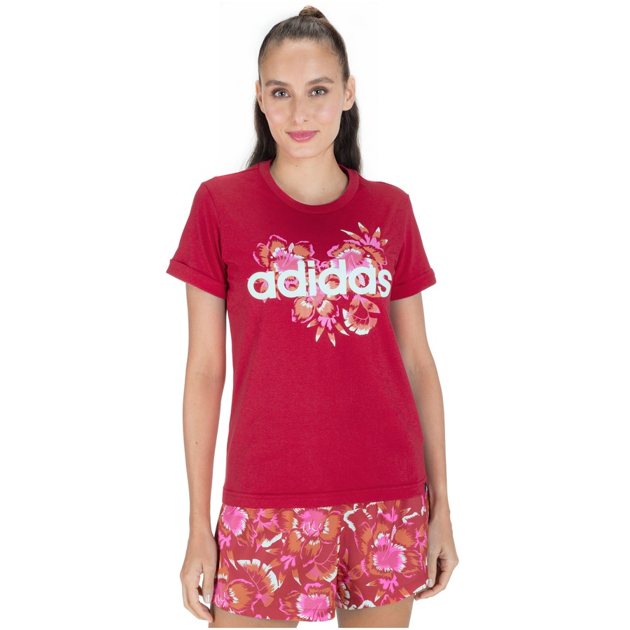 camiseta adidas farm feminina