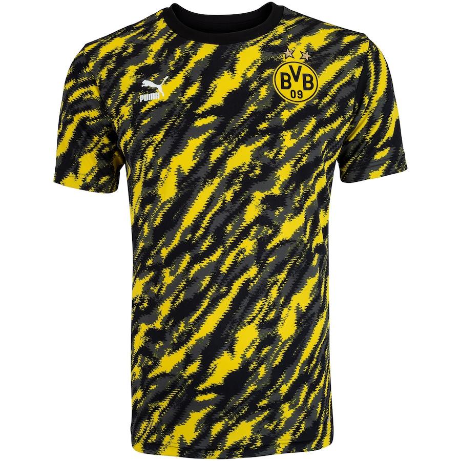 Camisa Borussia Dortmund 21/22 Puma Iconic - Masculina - Centauro