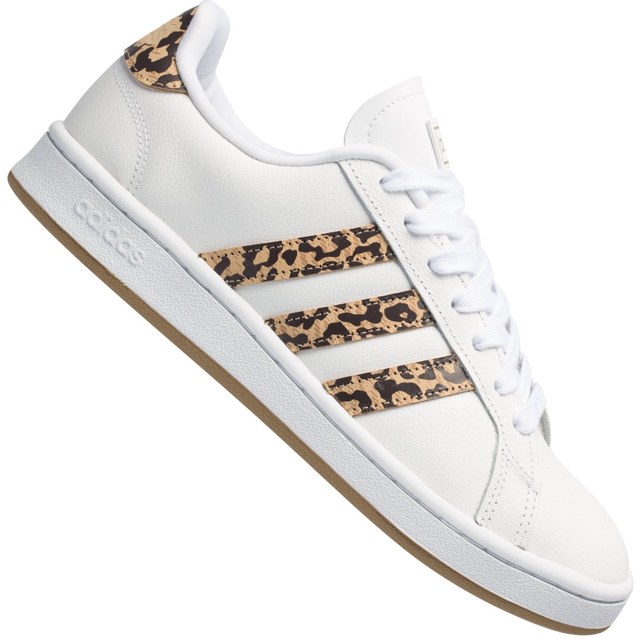 Tênis adidas Grand Court Leopard - Feminino