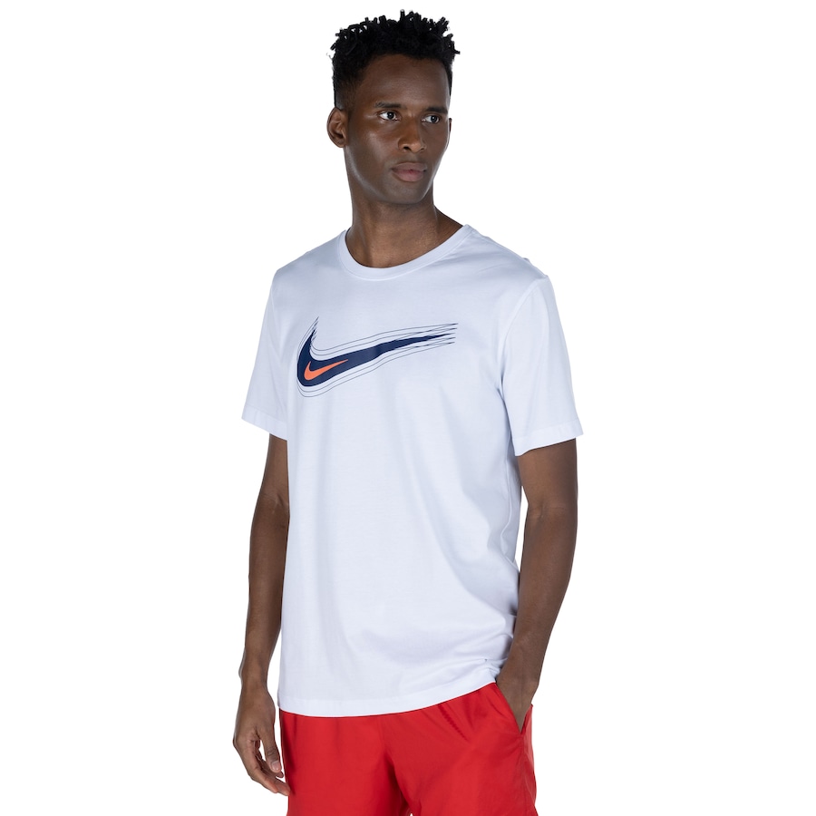 camiseta nike masculina manga curta oc swoosh