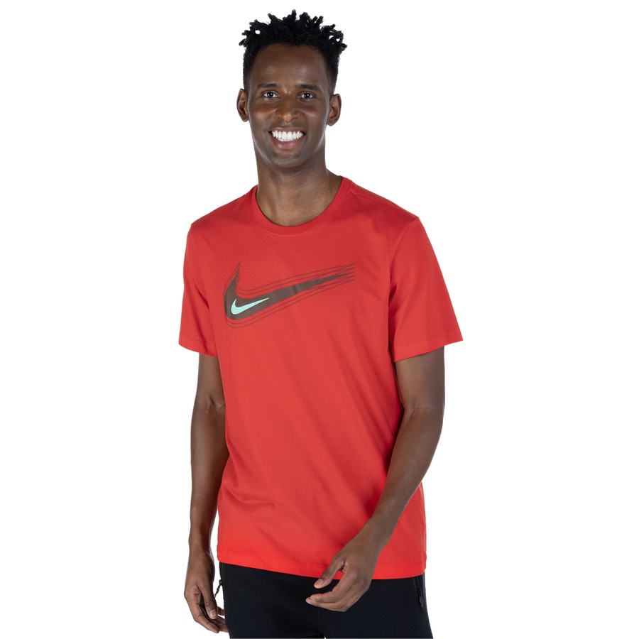 Camiseta Nike Masculina Manga Curta Sportswear Swoosh 12 Month
