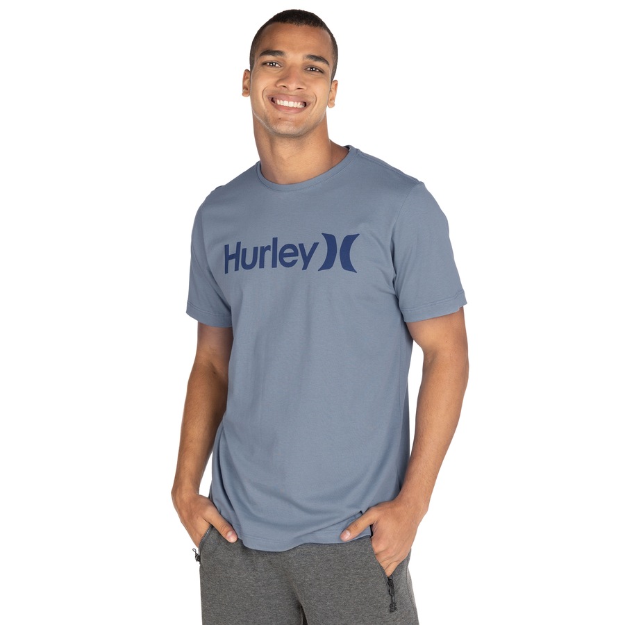 Camiseta Hurley Manga Curta Silk Oeo Solid - Masculina