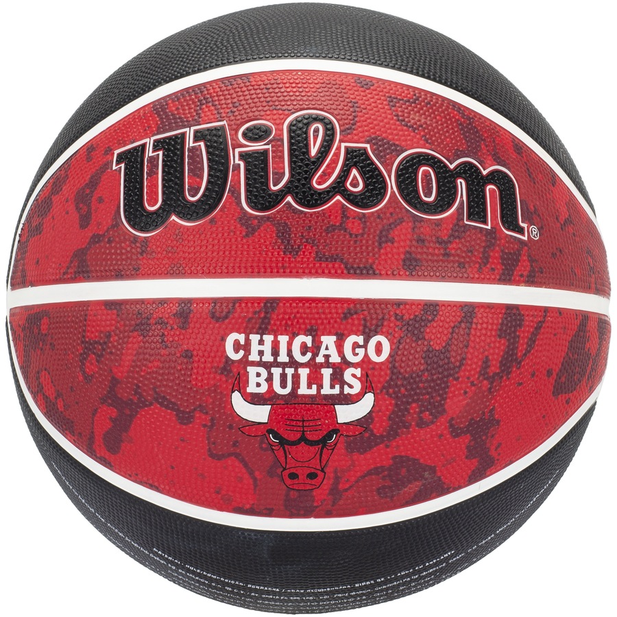Bola de Basquete Wilson NBA Chicago Bulls Team Tiedye
