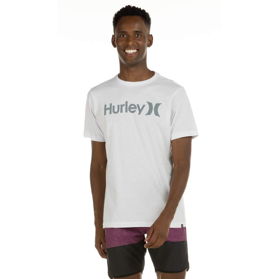 Camiseta Hurley Manga Curta Silk O&O Solid - Masculina