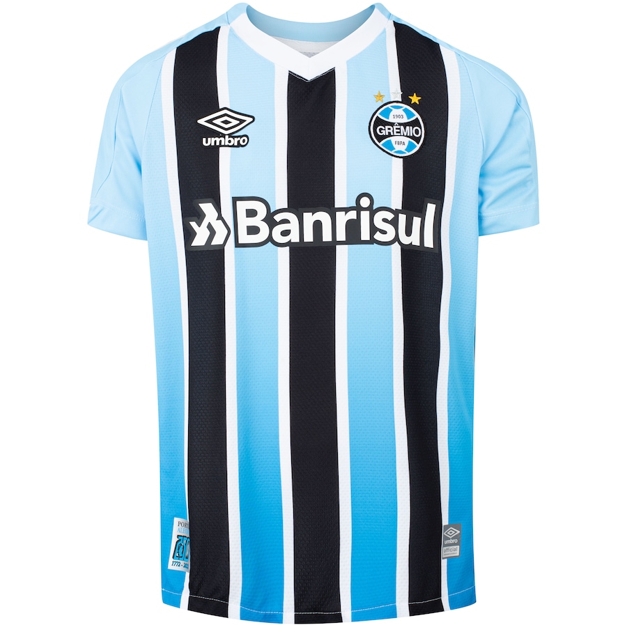 Camisa do Grêmio I 22 Umbro - Juvenil