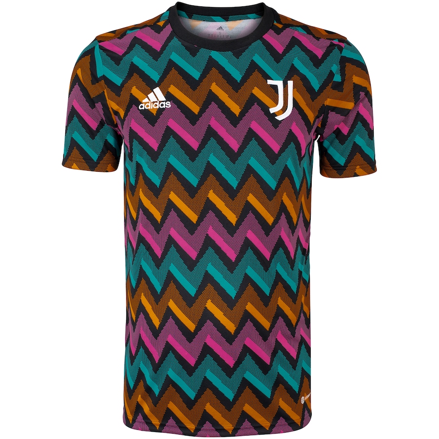 Camisa Pré-Jogo Juventus 21/22 adidas - Masculina