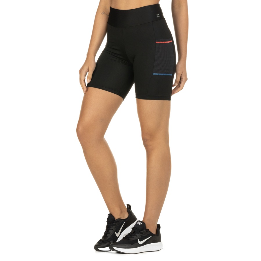 Bermuda Feminina Oxer Corrida Bolso Lateral - Centauro