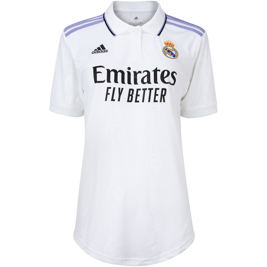 Camisa Polo Real Madrid I 22/23 adidas - Feminina