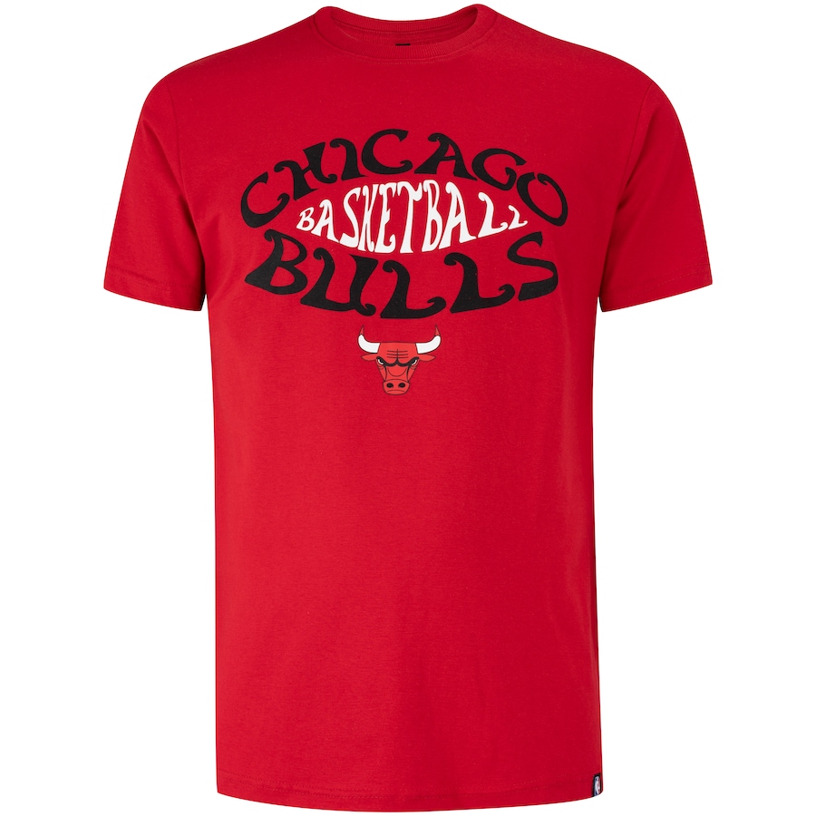 Camiseta Chicago Bulls NBA Manga Curta - Masculina