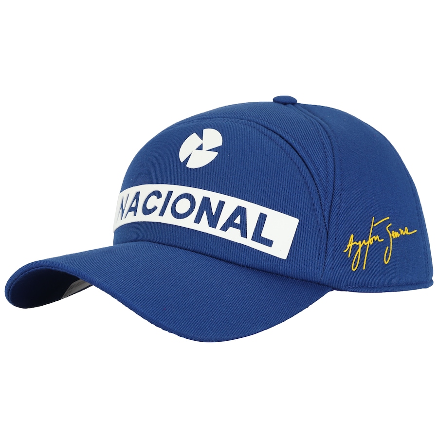 Boné Ayrton Senna Nacional Interlagos Aba Curva Snapback Adulto em Promoção no Oferta Esperta Boné Ayrton Senna Nacional Interlagos Aba Curva Snapback Adulto em Promoção no Oferta Esperta