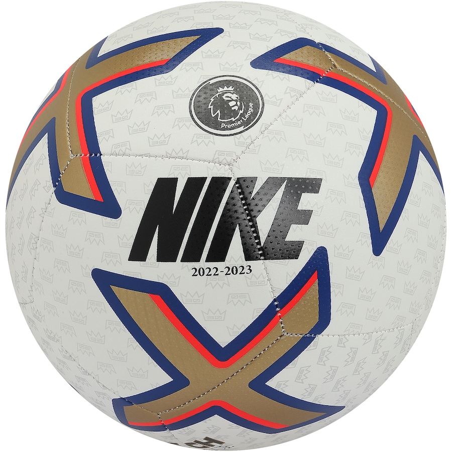 Bola Nike Premier League 21-22 Branca, Preta e Laranja – VN Esportes